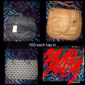 Authentic new mk purses